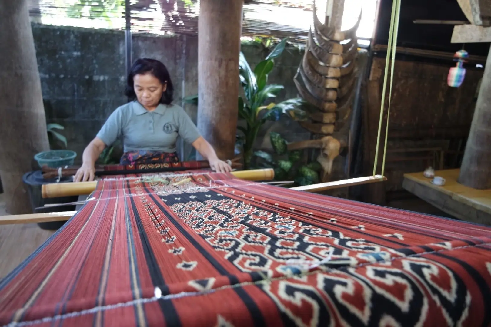 Uma Pura Traditional Weaving Village