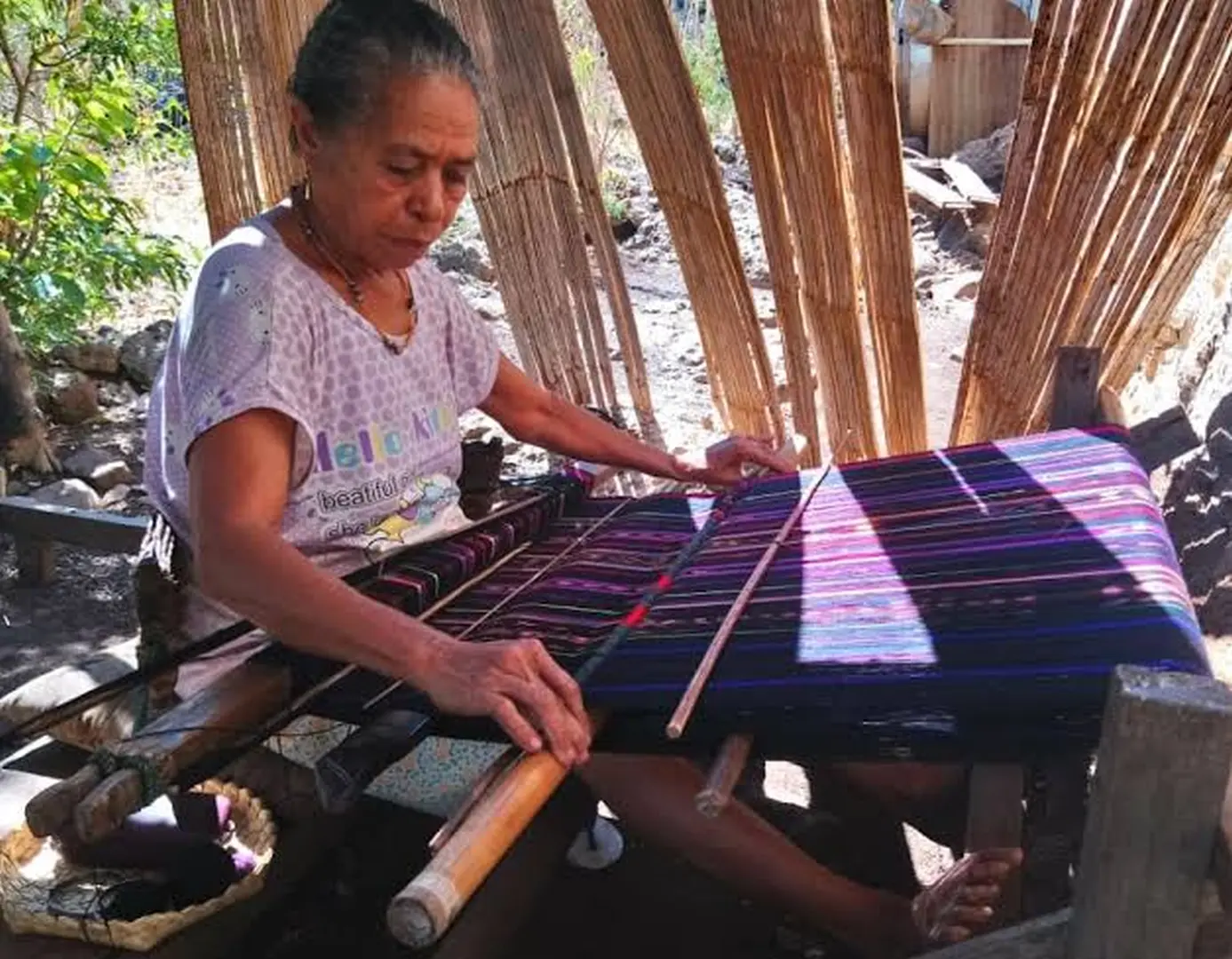Uma Pura Traditional Weaving Village